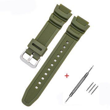 Ремінець для Casio G-Shock AE-1000/1200 Army Green SI 1051-0870 фото