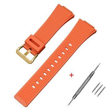 Ремінець для Casio G-Shock GA-100/110 Orange GD 1051-1109 фото