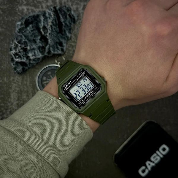 Casio W-217H-3A 1141-0121 фото