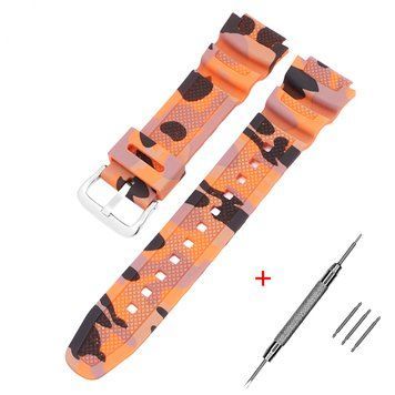 Ремінець для Casio G-Shock AQ-S800/AE-1200 Camo Orange SL 1051-0983 фото