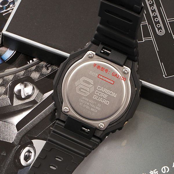 Ремінець + безель (рант) для Casio G-Shock GA-2100 Red SI 1051-0814 фото