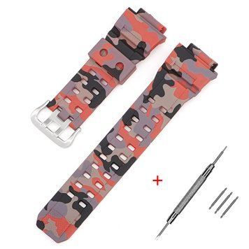 Ремінець для Casio G-Shock GW-9400/9300 Camo Red SI 1051-1164 фото
