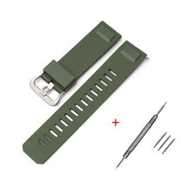 Ремінець для Casio Pro Trek PRW-6900Y Army Green SI 1051-1191 фото