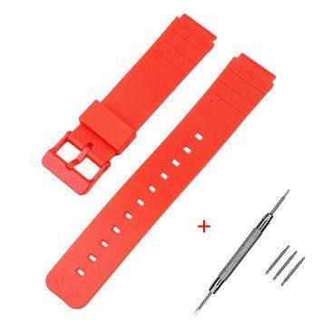 Ремінець для Casio MQ-24 All Red 1051-0890 фото